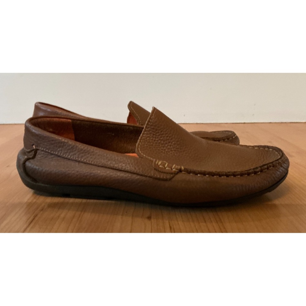 Tommy‎ Bahama Men's 9D Leather Venetian Loafers – Brown